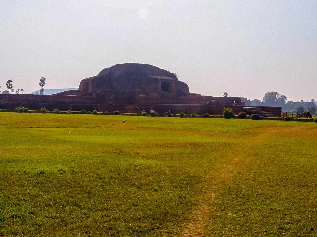 Long distance view of Vikramshila University
