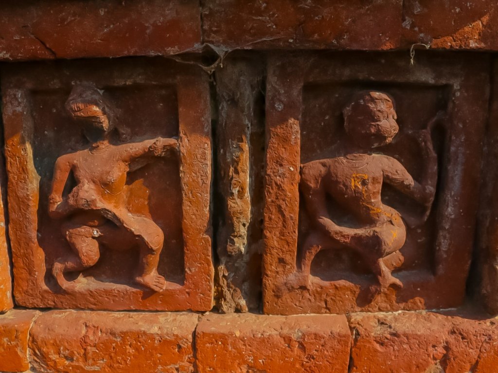 Wall painting at Vikramshila Mahavihar